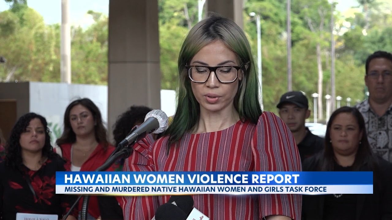 New report released shows statistics on missing and murdered Native Hawaiian women and girls