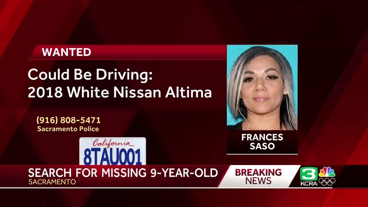 Sacramento police search for 9-year-old taken in parental abduction