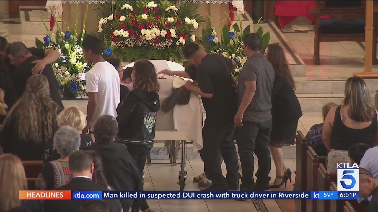 Funeral honors 13-year-old boy found murdered in Oxnard