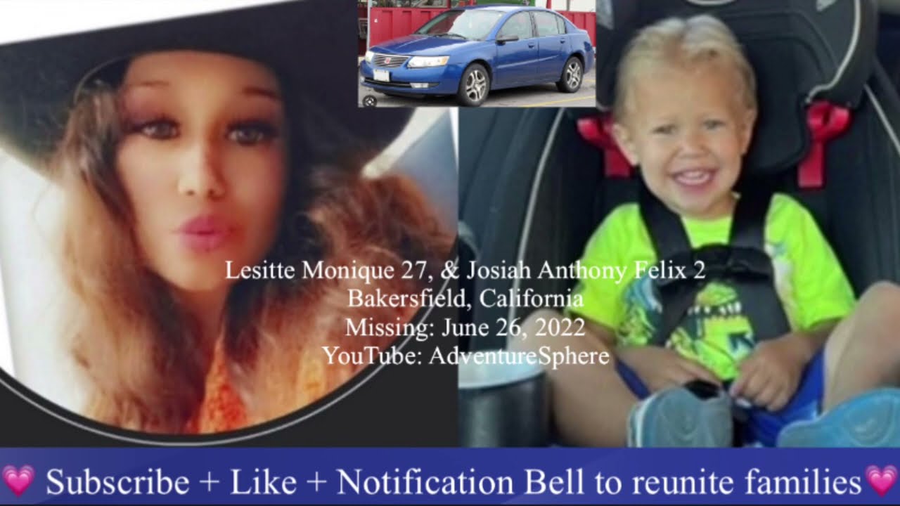2022 Cold Case: Josiah Felix. CA plates 5LXM463 Non Custodial Alleged Abduction With Mental Health
