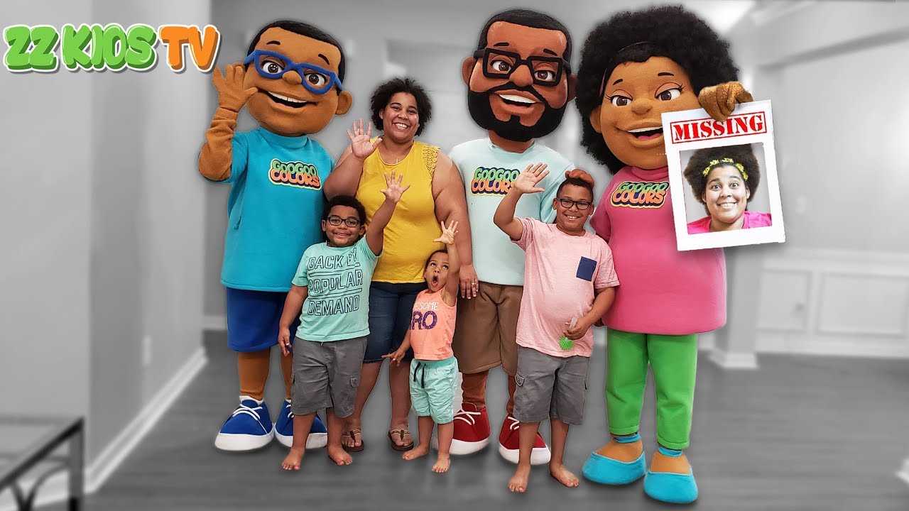 Goo Goo Mom Goes Missing The Movie! ZZ Kids TV Family Saves Mom