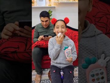 Cute child missing teeth because of squid game? 🤣😭👧♥️👼🦷😱