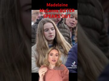 Madeleine McCanns SISTER speaks out 😱 #missing #missingperson #creepy #weird
