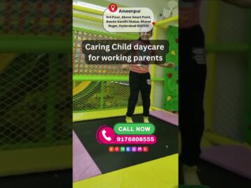 Funbums Children Party Area | Child Daycare services for Working Parents