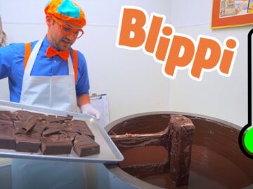 Learn Food For Kids | Blippi And The Chocolate Factory | Educational Videos For Children