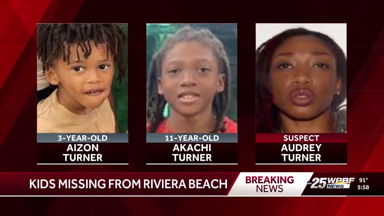 Amber Alert issued for two children last seen in Riviera Beach
