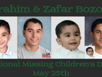 Ebrahim and Zafar Bozorgi│National MIssing Children’s Day #11
