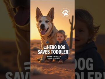HERO DOG SAVES MISSING 2-YEAR-OLD IN THE DESERT! | MIRACLE RESCUE STORY