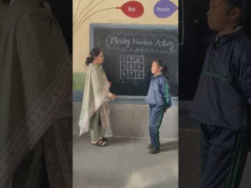 Missing number activity👍#brain test#interesting# activity#viralshort#ytshorts