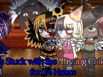 C.C’s Stuck with the Missing Children for 24 Hours//TW: Flashing, High Pitched Noises//FNaF//