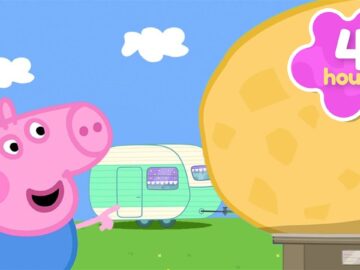 The GIANT Potato 🥔🚐🗺️ | Peppa Pig Full Episodes | 4 Hours of Kids Cartoons