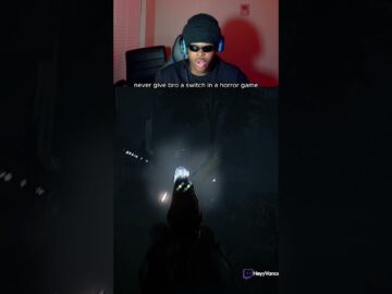 bros shooting at everything 😂 (Twitch/YT: HeyyVance) #amberalert #horrorgaming #jumpscares