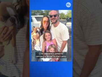 Parents of missing child pen letter to Camp Mystic after floods #Shorts