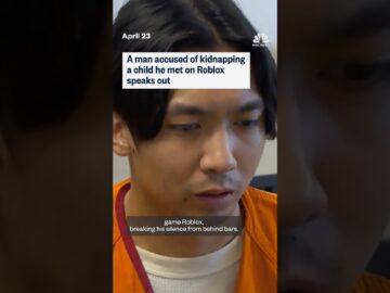 Man accused of kidnapping a child he met on Roblox speaks out