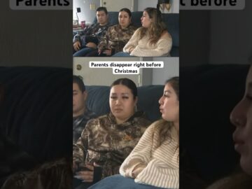 Kids search for missing parents who disappeared right before Christmas #missing #news