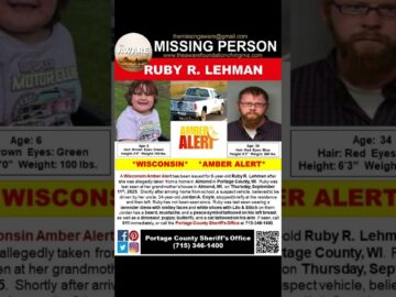Amber Alert Missing child Ruby R lehman. #missing #missingchild #tarot #tarotreader #shorts #short