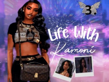 **NEW LP** |🤍Life with Kamoni 🤍| Ep.3 Runaway Teen? 😮👀| The Sims 4 LP