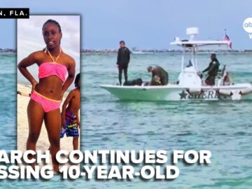 10-year-old girl goes missing while swimming in Destin, search efforts continue
