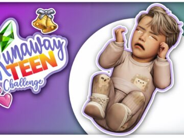 💚WIELKI ZŁY WILK 💜 | Runaway Teen Challenge | The Sims 4 | Odcinek 39