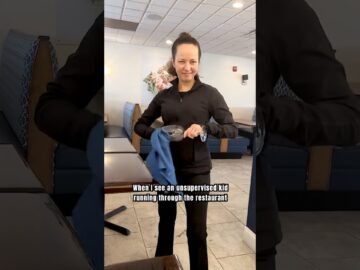 When You See An Unaccompanied Child In A Restaurant | #shorts #shortsvideo #fyp #foryoupage #short