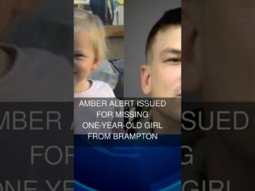 Amber Alert issued for missing one-year-old girl from Brampton