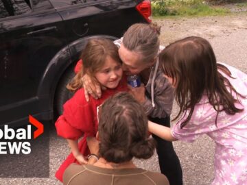 Missing 7-year-old BC girl reunited with family after spending incredible night in the woods