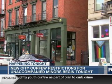 New City Curfew Restrictions for Unaccompanied Minors Begins