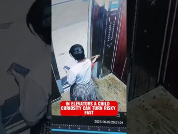 Keep Alert #shorts #ytshorts #lift #accident #kids #children #besafe #viralvideo #mobile #alert