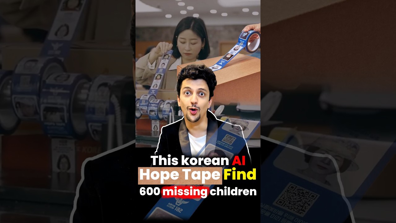 How South Korea Used AI and Tape to Help Find 600+ Missing Children