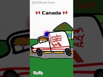 EAS Alarms but Countryballs | #2024 #animation #countryballs #shorts