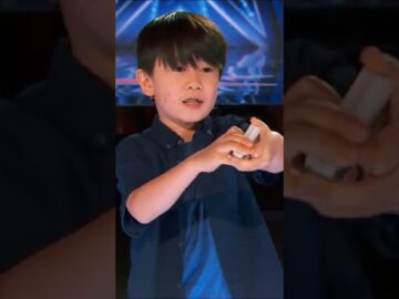 Adorable Kid Magician WOWS The Judges | America’s Got Talent 2021 | #Shorts