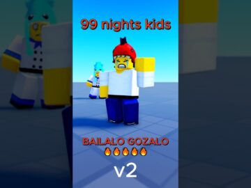 99 nights MISSING KIDS🔥|| Bailalo GOZALO #roblox #robloxshorts #robloxedit #99nightsintheforest