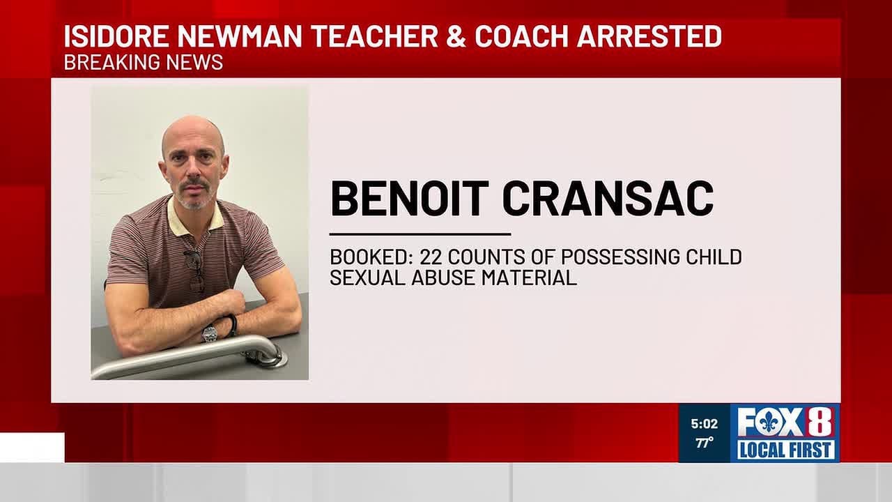 Newman School teacher arrested on suspicion of possessing child sexual ...