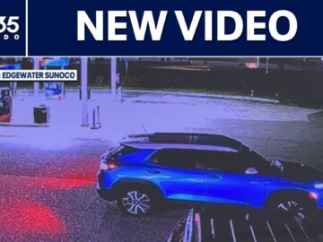 Surveillance video shows suspected child abduction at Edgewater gas station