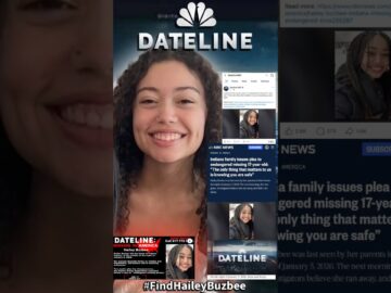 Hailey Buzbee: UPDATE Endangered Missing Juvenile NOW National News! #FindHaileyBuzbee