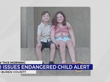 Endangered Child Alert issued for two children missing from Van Buren County