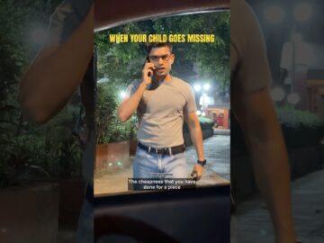 WHEN YOUR CHILD GOES MISSING #family #rishtedar #drama #hamzasyed