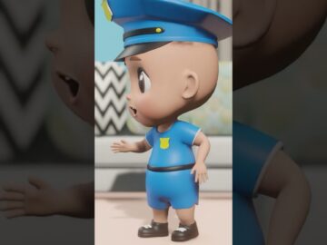 Alarm Safety Song 🚨 | Policeman, Doctor & Firefighter | Luck and Lily #shorts