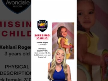 Police searching for missing 3-year-old in Arizona