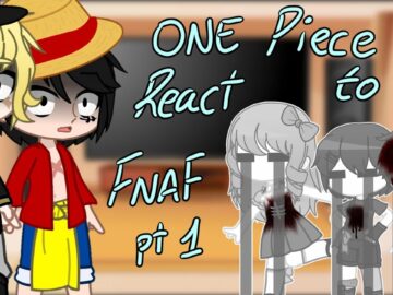 One Piece react to Fnaf||missing children + Elizabeth memes||tw blood||Original|It’sKayla|cred.desc|