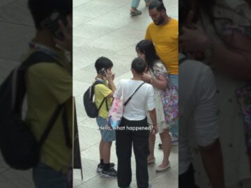 Would YOU help a child in need? #AreSingaporeans#socialexperiment #experiment #lostchild #lostkid