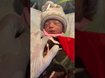 Cute Little Baby in NICU 👶💖 | Brave Newborn Fighter 🙏 #NICUBaby #CuteBaby