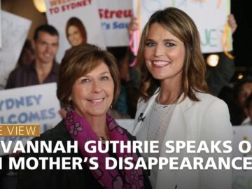 Savannah Guthrie Speaks Out on Mother’s Disappearance | The View