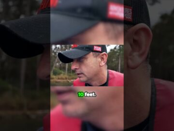 Is there a car hidden here? Searching deep waters for clues.