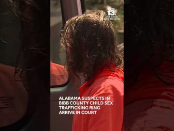 Bibb County, Alabama: Child sex trafficking suspects arrive in court