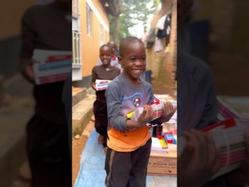 While we sent 20 of our 30 kids to school 10 of the kids are still missing school please share $5