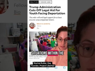 We are scared for the lives and futures of #immigrant kids in detention without access to #lawyers.