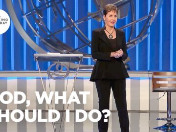God, What Should I Do? | Joyce Meyer | Enjoying Everyday Life
