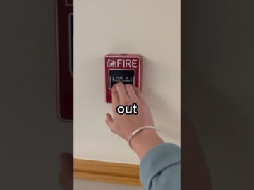 Can you get Away with Pulling a Fire alarm? (DO NOT TRY) #shorts