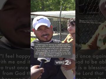 Family speaks after abducted one-year-old found safe in Baton Rouge